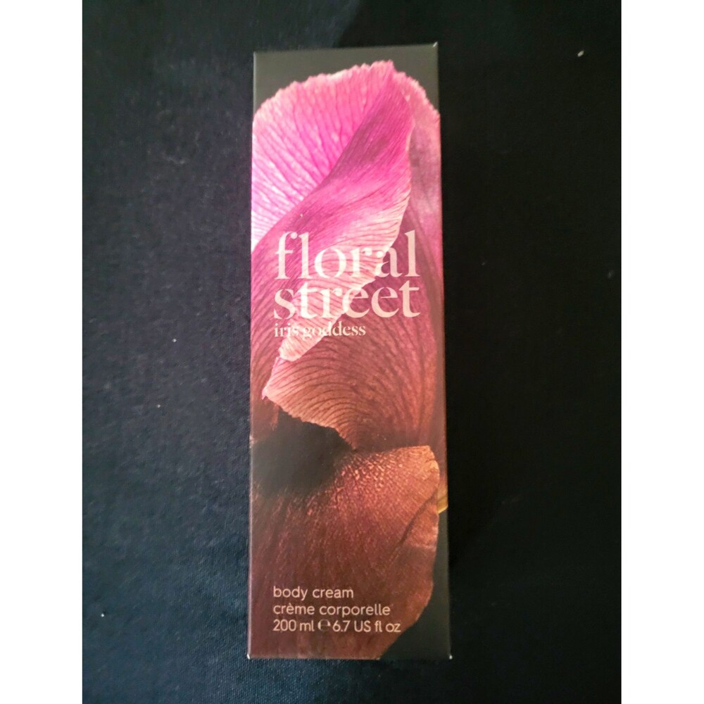 Floral Street Iris Goddess Body Cream, Iris, 6.7 fl oz Hydrating Fast-Absorb